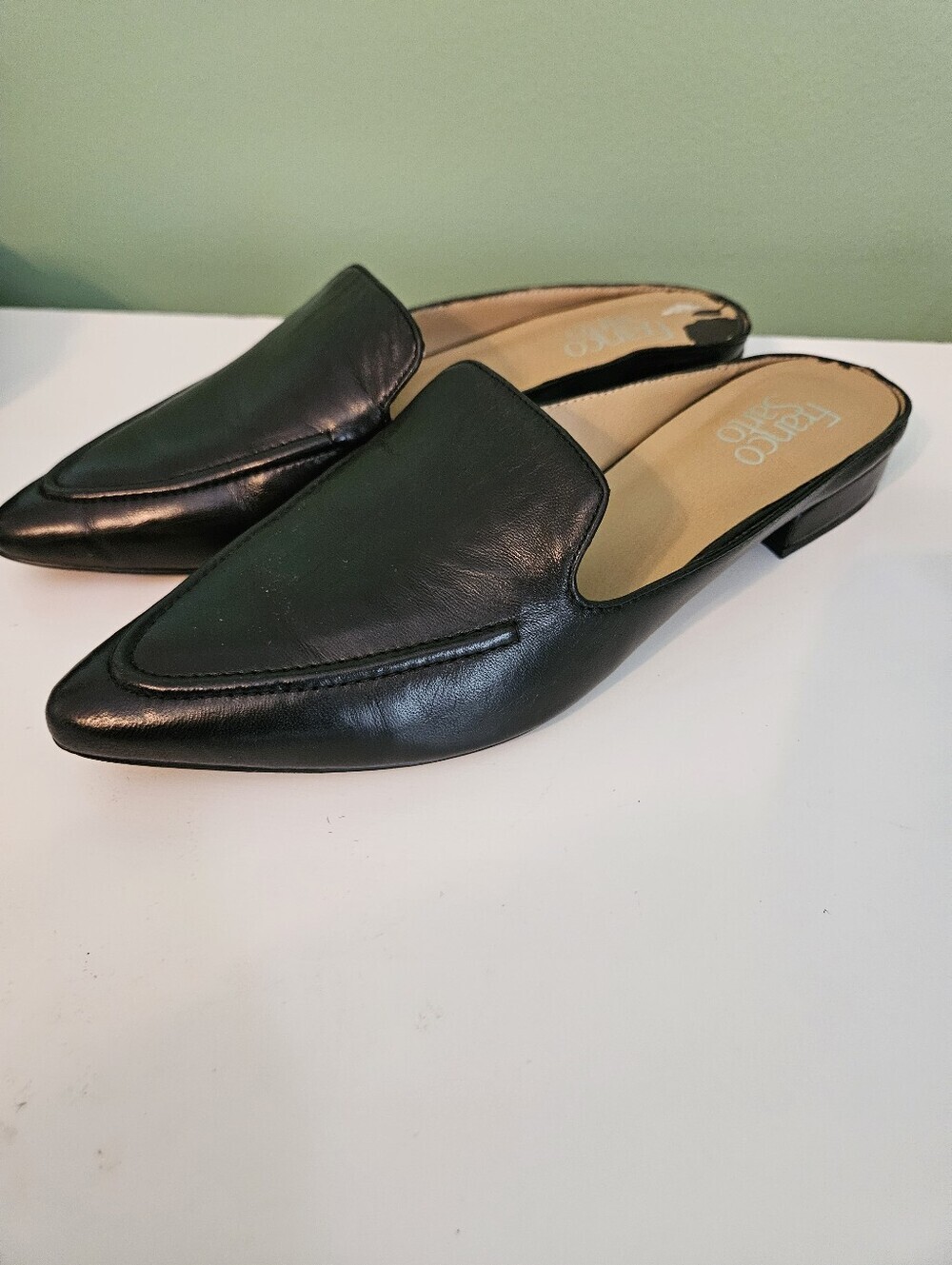 Franco Sarto Leather Sela Loafers